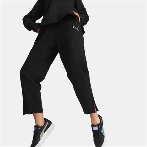 Puma High Waist Womens Track Pants Black 849833 01