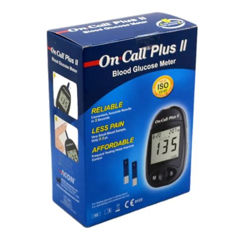 On Call Plus II Blood Glucose Meter 50 Test Strips Bwell Pharmacy