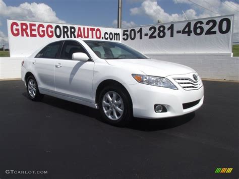 2011 Super White Toyota Camry Le 51856720 Photo 10