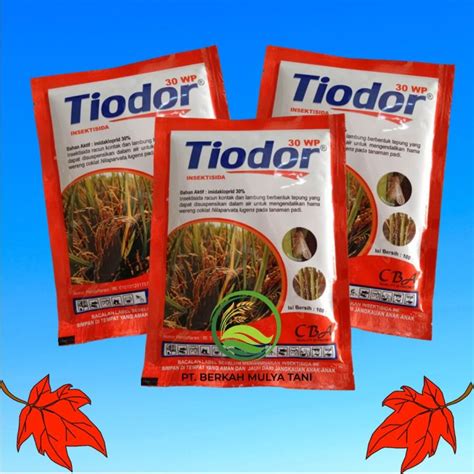 Insektisida Tiodor 30 WP Obat Hama Wereng Padi Paling Ampuh 100 Gram