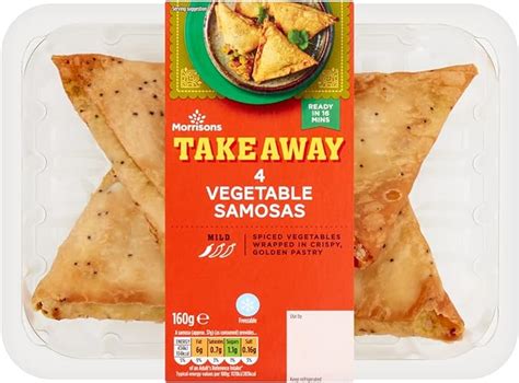 Morrisons Vegetable Samosas G Amazon Co Uk Grocery