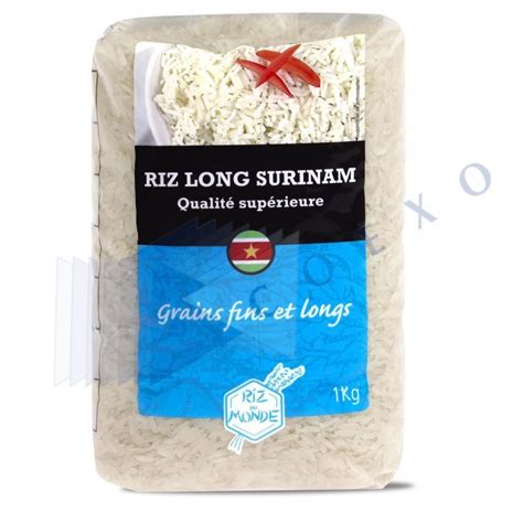 RIZ LONG BLANC SURINAM 1kg