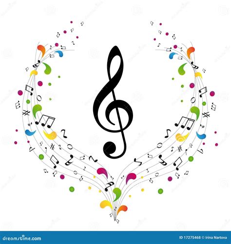 Logo De Musique Clef Triple Illustration Stock Illustration Du