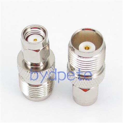 Tnc Female Jack To Rp Sma Male Straight Rf Connector Converter Adapter Ebay