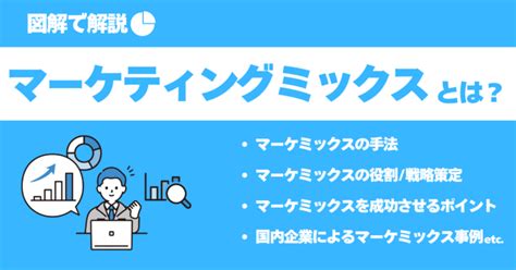 マーケティングミックスとは？4pの役割や活用事例【図解で解説】 ミエルカマーケティングジャーナル