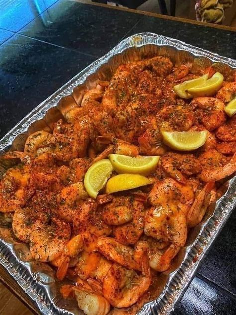 Lemon Butter Baked Shrimp - the kind of cook recipe