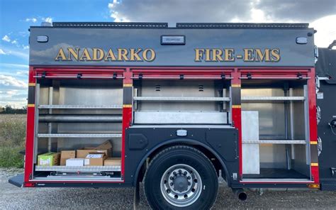 Custom Pumper Anadarko Fire Department Ok Sutphen Corporation Fire