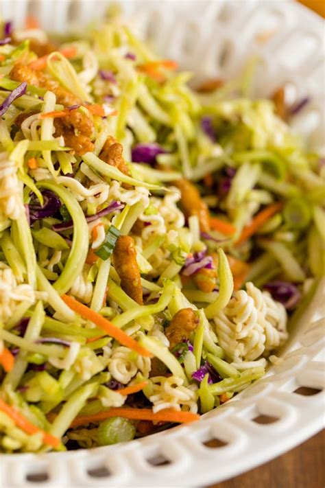 Asian Broccoli Slaw Recipe Amanda S Cookin Father S Day