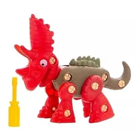 Brinquedo Dinossauro Monta E Desmonta Educativo Didático Parcelamento