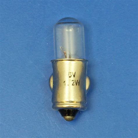 B282 6 Volt Ba7s Peanut Single Contact 12 Watt Auto Bulb Bulbs