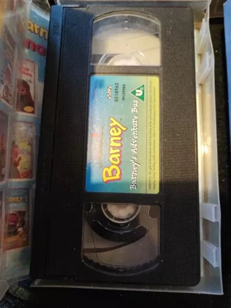 BARNEY S ADVENTURE BUS VHS 2001 3 Other Classics Various 14 00