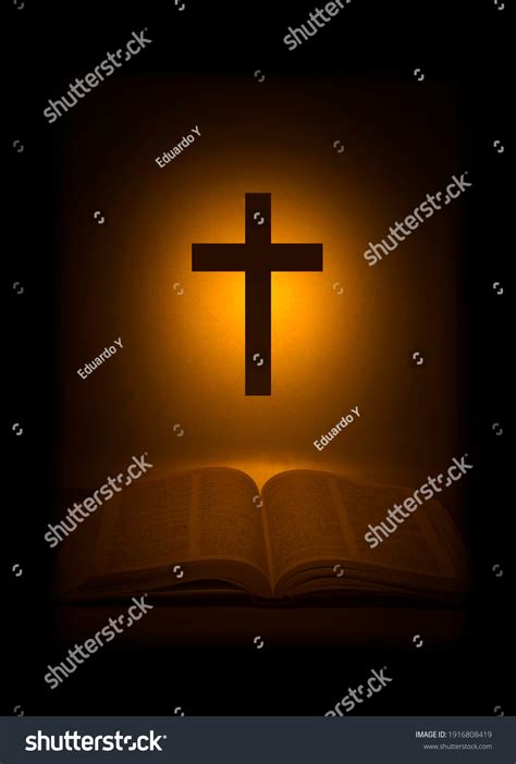 Biblical Background Holy Bible Cross Stock Photo 1916808419 Shutterstock