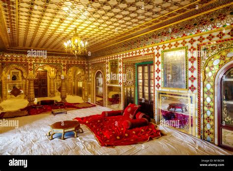 City Palace Jaipur Rajasthan Royal Palace Room Architecture Interior