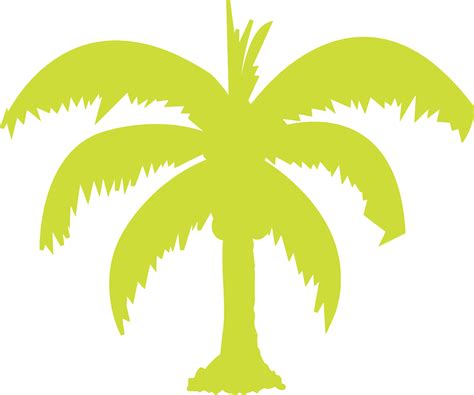 Svg Noix De Coco Arbre Tropical Tourisme Image Et Ic Ne Svg