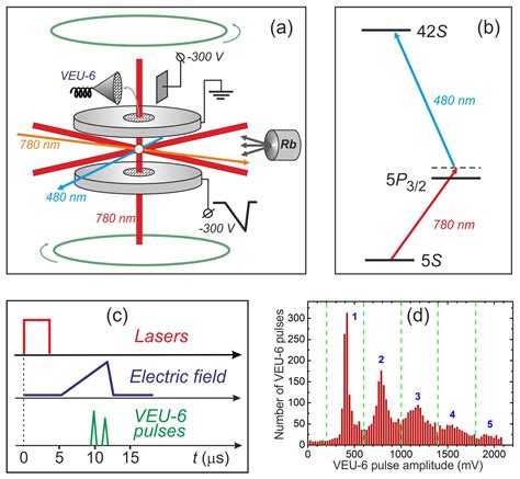 Two Photon Laser Excitation Of Rb Rydberg Atoms In The Magneto Optical