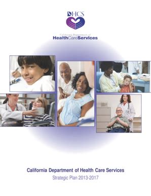 Fillable Online Dhcs Ca Dhcs Strategic Plan California Department Of