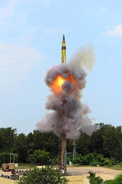 India Successfully Tests The Nuclear Capable Agni V Ballistic Missile