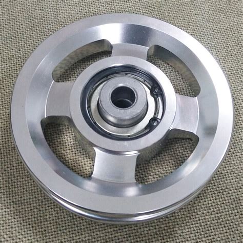 Aluminium Alloy Bearing Pulley Wheel Fitness Gym Equipment Replace