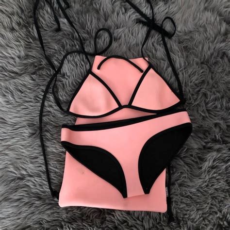 Triangl Swimwear Swim Triangl Swim Pink Bikini Poshmark