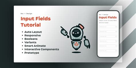 Input Fields Tutorial Figma