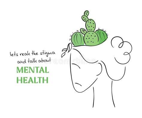 Mental Health Stigma Stock Illustrations – 617 Mental Health Stigma ...