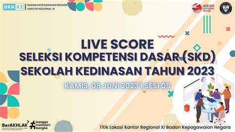 Live Score Seleksi Kompetensi Dasar Skd Sekolah Kedinasan Tahun