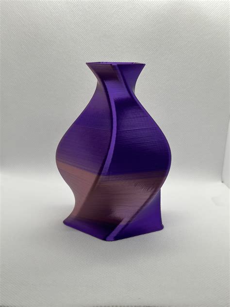 Vase Deco Vase 3d Print Vase Etsy