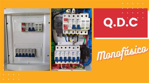 Montagem Do Quadro De Distribuição Monofásico 220v Youtube