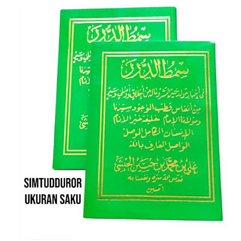 Jual Buku Maulid Simtuddurorsholawat Nabidibakkitab Maulid