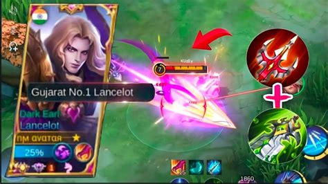 You Should Try This One Shot Lance Build Mlbb Lancelot