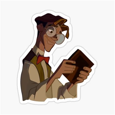 "Milo Thatch- Atlantis" Sticker for Sale by mish1315 | Redbubble