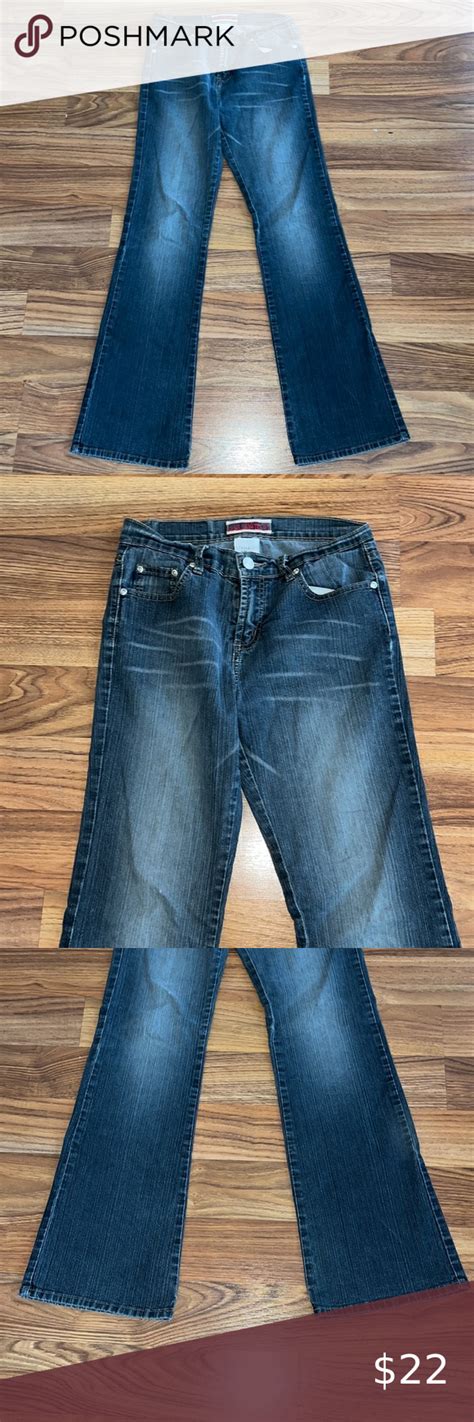 Z Cavaricci Mid Rise Med Wash Flare Jeans Size 5 Plus Fashion Fashion