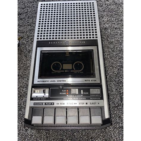 Ge Vintage 3 530 Miniature Cassette Tape Recorder