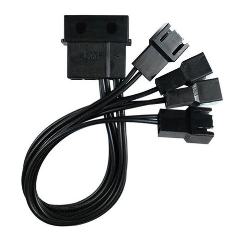 Cabo Adaptador Multi Fan Molex Para Coolers E Pinos Desconto No