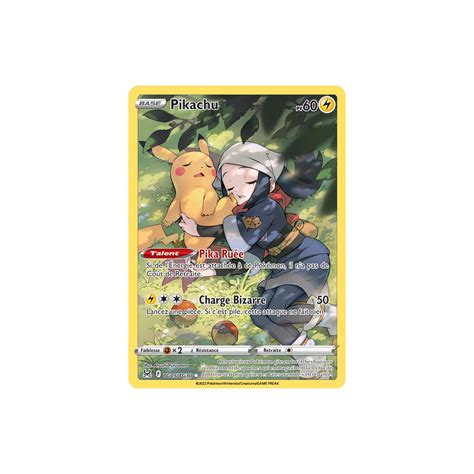 Pikachu Tg Tg Origine Perdue Eb Carte Pok Mon L Unit