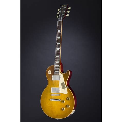 Купить Gibson True Historic 1958 Les Paul Reissue Vintage Lemon Burst