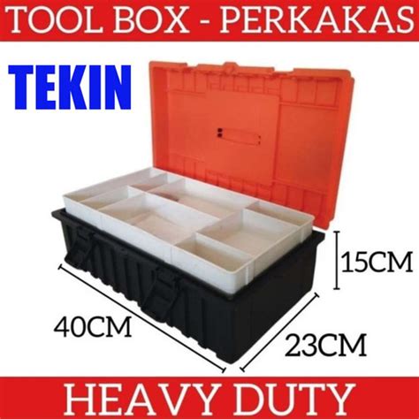 Jual Tekin Toolbox Besar Tool Box Kit Plastik Tempat Kunci Kotak