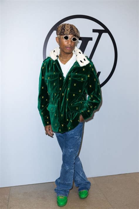 Photo Pharrell Williams Photocall Du Défilé Louis Vuitton Prêt à Porter Automne Hiver 2023