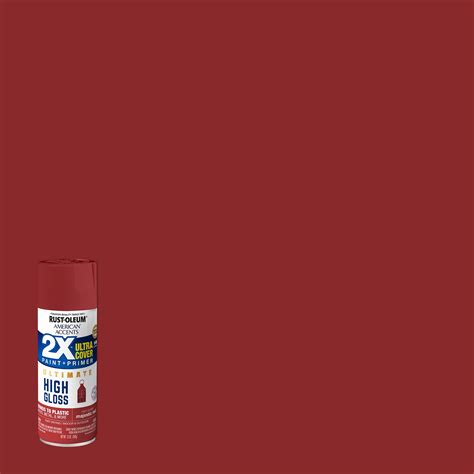 Majestic Red Rust Oleum American Accents 2x Ultra High Gloss Spray