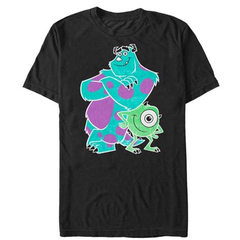 Monsters Inc Mens Sulley Mike Buds T Shirt In 2021 Disney Couple