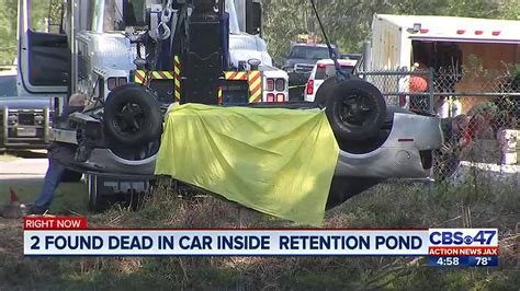 2 Found Dead Inside Car In Retention Pond Action News Jax