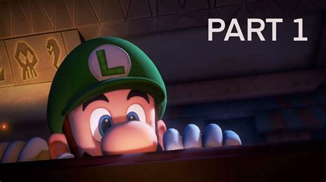 Luigis Mansion 3 Walkthrough Gameplay Part 1 Intro Youtube