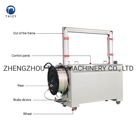 Automatic Carton Case Box Strapping Machine For Pp Straps