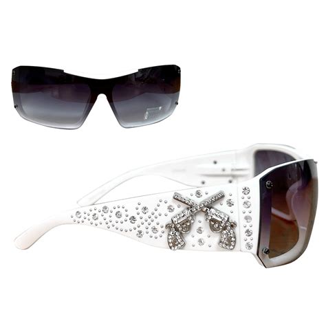 Sgs 5209 Montana West Double Pistol Sunglasses By Pairs Montana West U S A