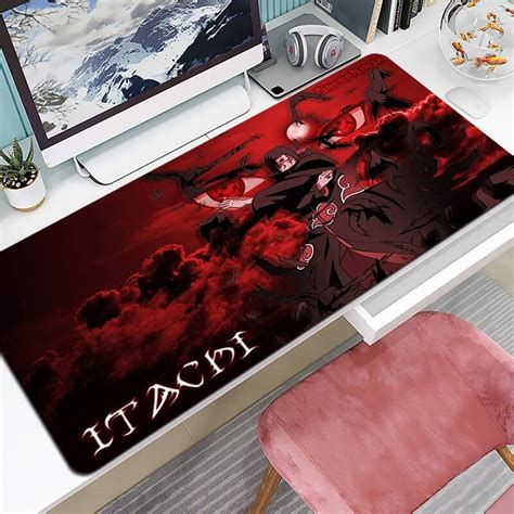 Naruto Stationeries Itachi Crow Mouse Pad Anime Stationery