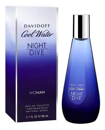 Perfume Mujer Davidoff Cool Water Night Dive Edt 80ml Envío gratis