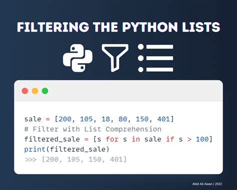 Python 목록을 필터링하는 5가지 방법 Plato Data Intelligence