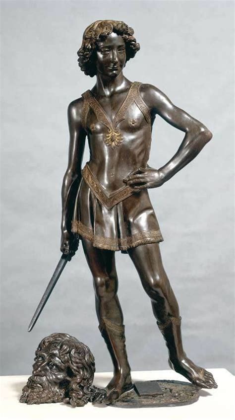 Il David Del Verrocchio 1475 Ca Firenze Museo Del Bargello