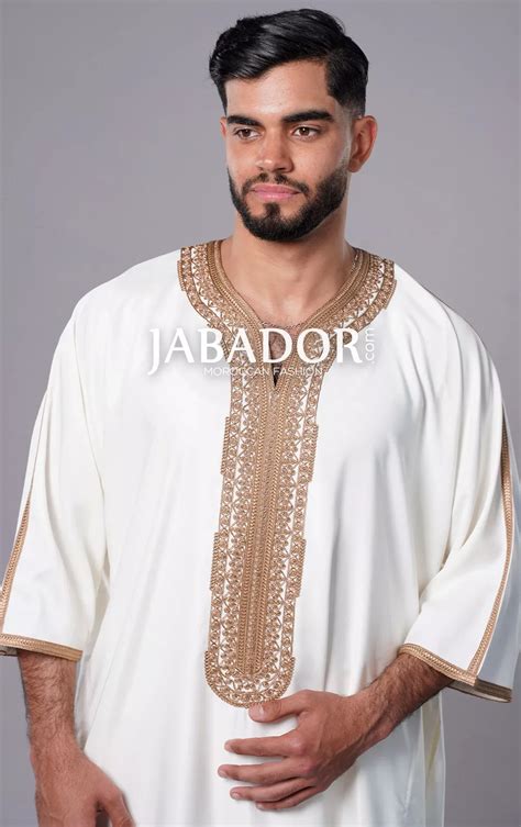 Gandoura Homme De Luxe Collection Jabador Thobe Moroccan