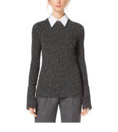 Cashmere Ribbed Sweater Michael Kors